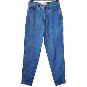 Vintage Gloria Vanderbilt High Waisted Mom Jeans 6 80s Cotton High Rise Jeans